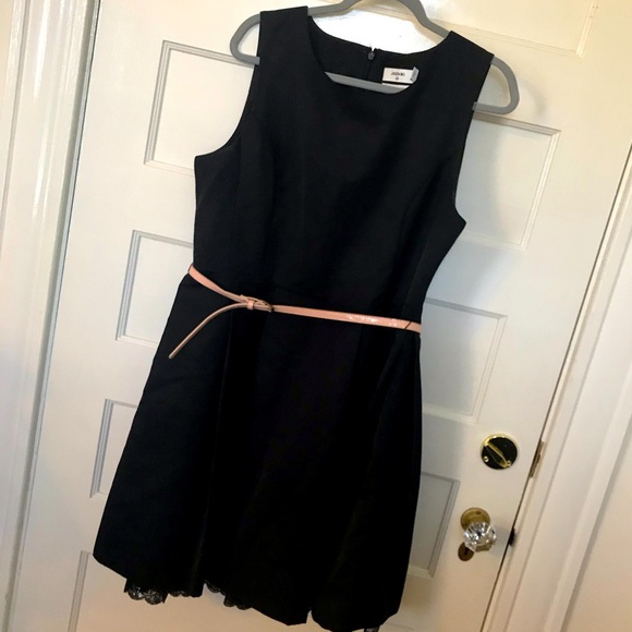 Jason Wu Dresses & Skirts - Jason Wu black taffeta dress with belt